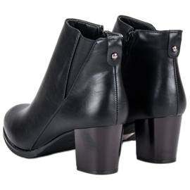 J. Star Bottes à la mode le noir 2