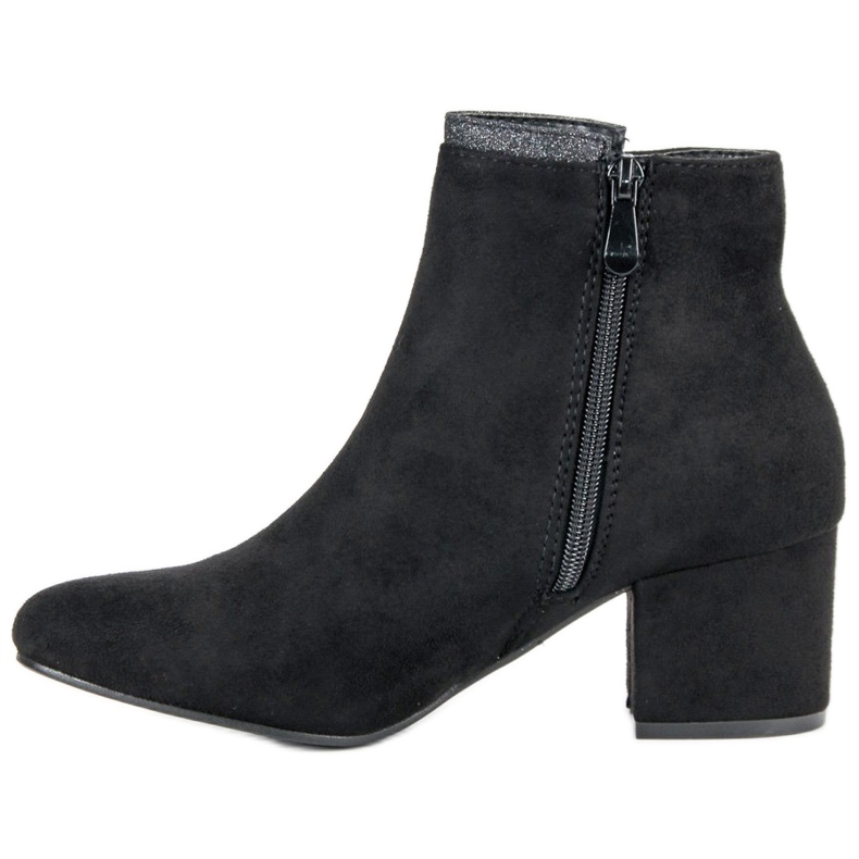 Comer Bottes noires à talons hauts 1