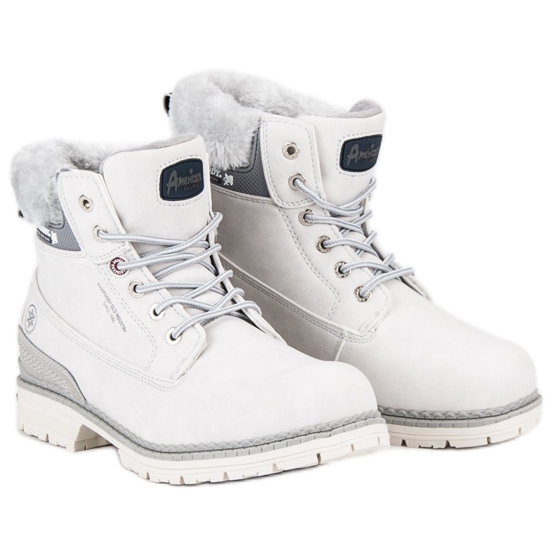 American Club Trappeurs américains gris 1