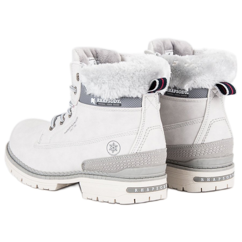 American Club Trappeurs américains gris 2