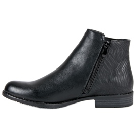 J. Star Bottines Chelsea classiques noir 1