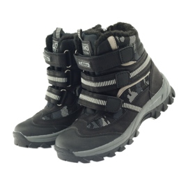 American Club Bottes américaines bottines bottes d'hiver 87433 noir blanche le noir gris 3
