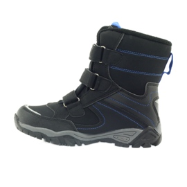 American Club Boots softshell noires à membrane 1809 le noir bleu 2