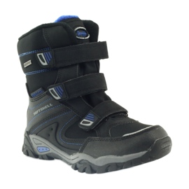 American Club Boots softshell noires à membrane 1809 le noir bleu 1