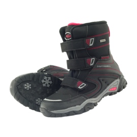 American Club Bottes d'hiver américaines avec une membrane de 1809 noir rouge 4