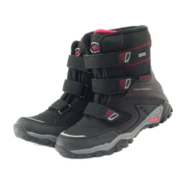 American Club Bottes d'hiver américaines avec une membrane de 1809 noir rouge 3