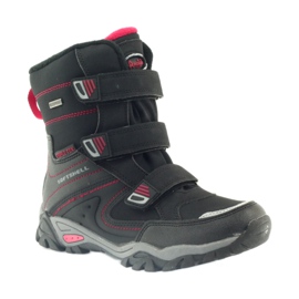 American Club Bottes d'hiver américaines avec une membrane de 1809 le noir rouge 1