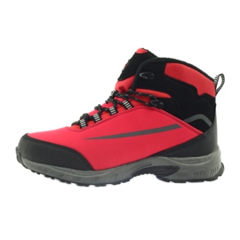American Club Trekking softshell avec membrane noir rouge 2