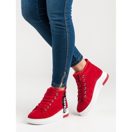 Baskets chaudes rouge 1