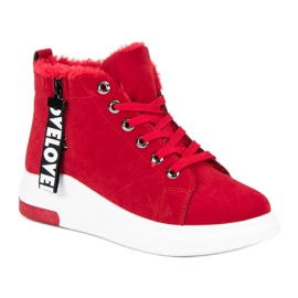 Baskets chaudes rouge 2