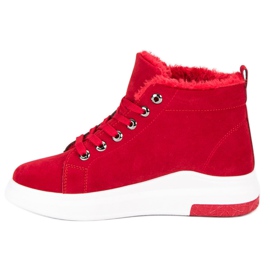 Baskets chaudes rouge 3