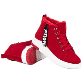 Baskets chaudes rouge 5