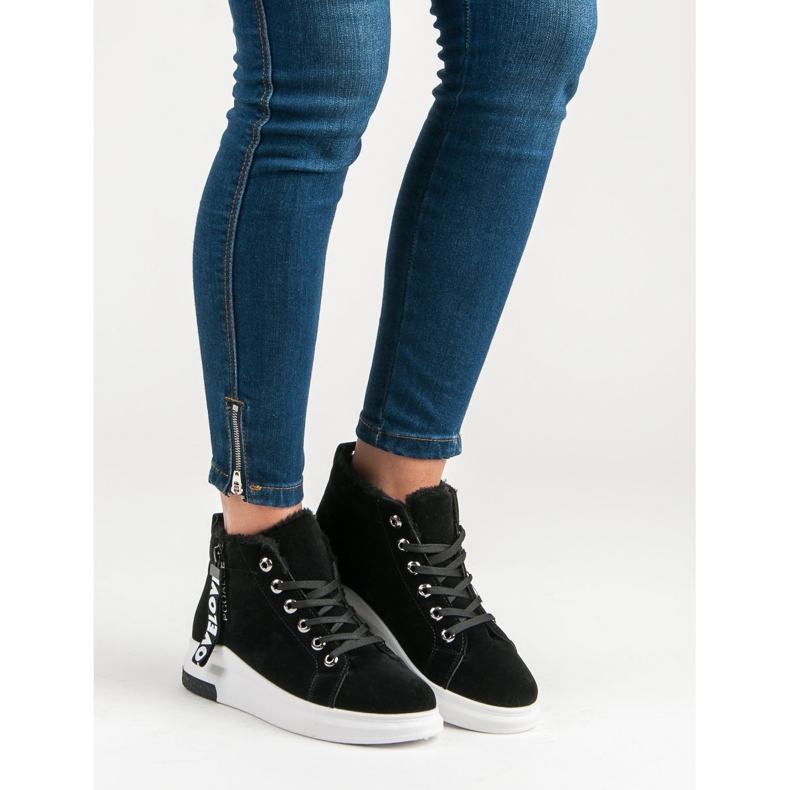 Baskets chaudes le noir 1