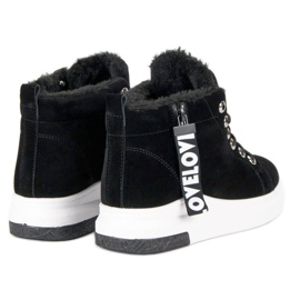 Baskets chaudes le noir 5