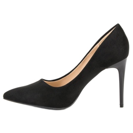 Talons en daim le noir 4
