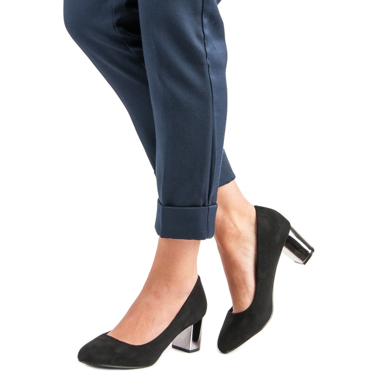 Escarpins élégants le noir 2