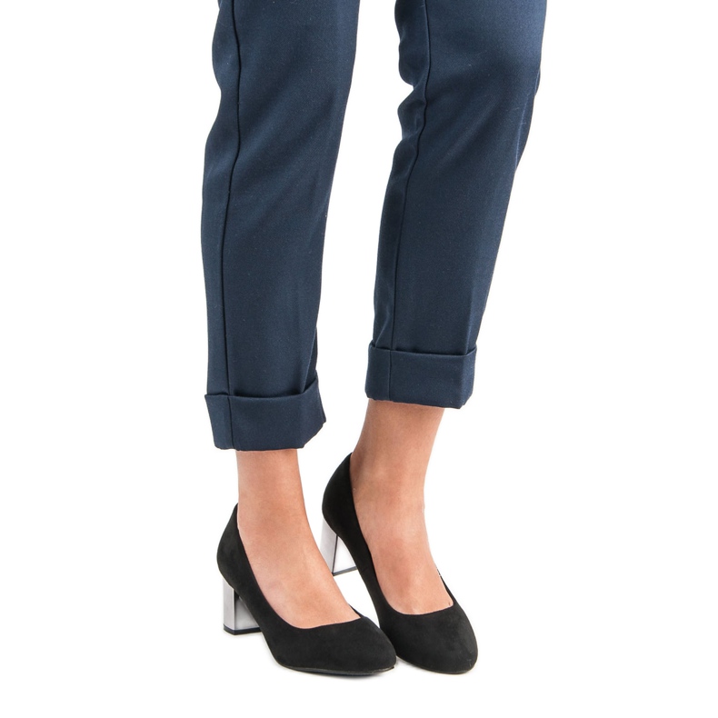 Escarpins élégants le noir 1