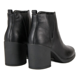 Talons hauts confortables le noir 4