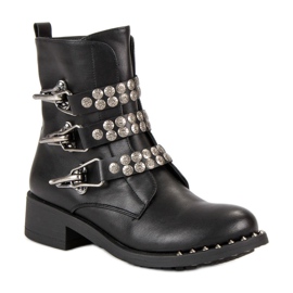 Sixth Sense Bottes motardes noires le noir 1