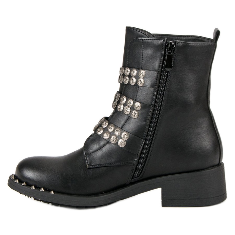 Sixth Sense Bottes motardes noires le noir 2
