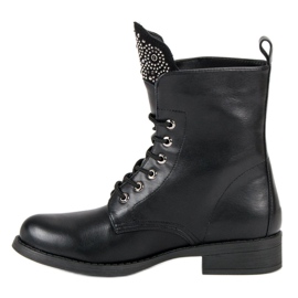 Sixth Sense Bottes de travail en daim le noir 3