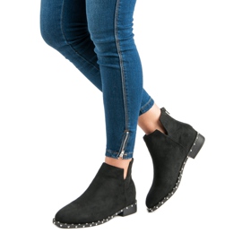 Bottines à fermeture éclair VICES le noir 3