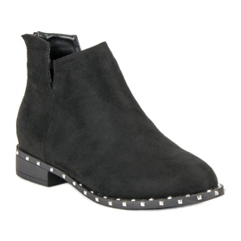 Bottines à fermeture éclair VICES le noir 4