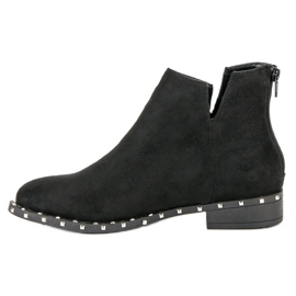 Bottines à fermeture éclair VICES le noir 5