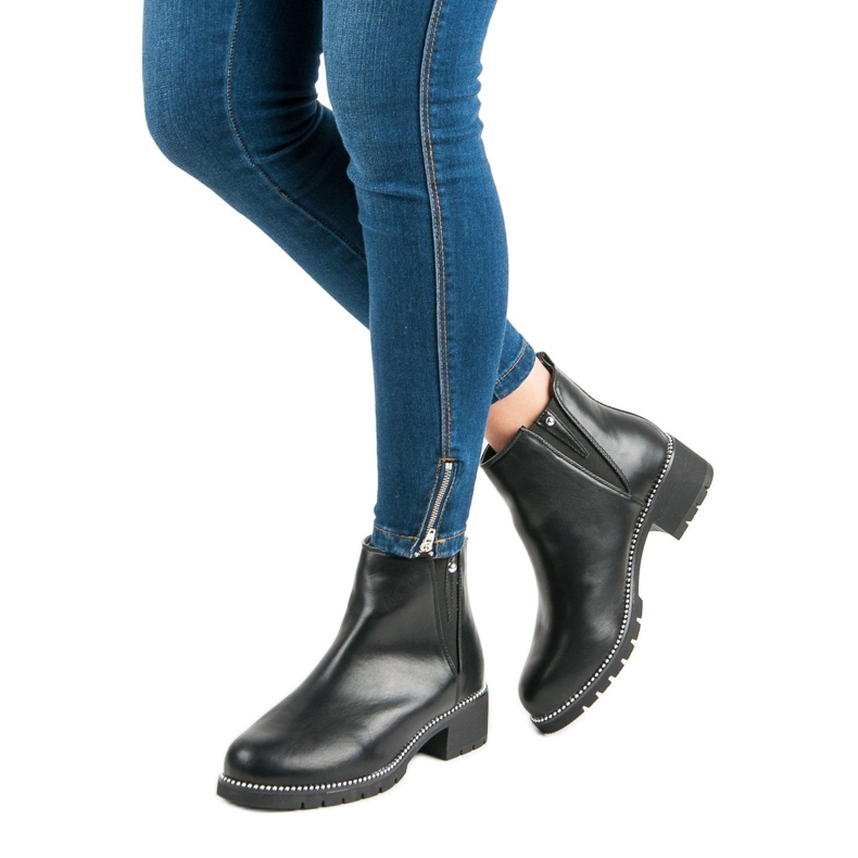 Bottines chelsea VICES le noir 1