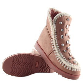 Rose Bottines rose DD62P Rose 1 Rose Bottines rose DD62P Rose 1