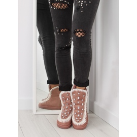 Rose Bottines rose DD62P Rose 2