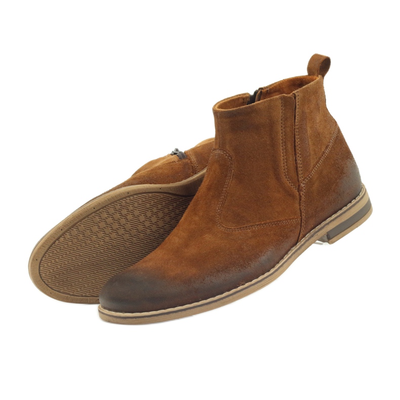 Bottines homme Riko Bottines Jodhpur 859 rouge multicolore 5