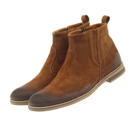 Bottines homme Riko Bottines Jodhpur 859 rouge multicolore 4