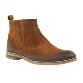 Bottines homme Riko Bottines Jodhpur 859 rouge multicolore 1