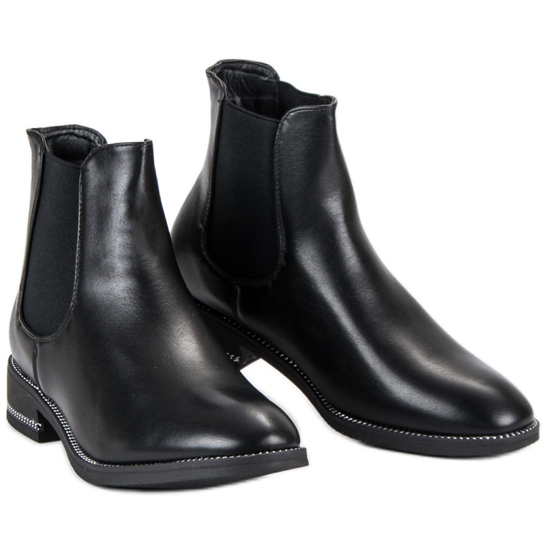 Seastar Bottines Chelsea noires 1