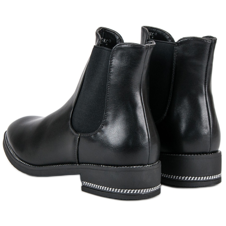 Seastar Bottines Chelsea noires 2