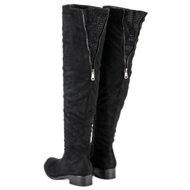 Seastar Cuissardes en daim noir le noir 3