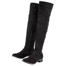 Seastar Cuissardes en daim noir le noir 2