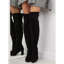Bottines noires à talons PE187P le noir 2