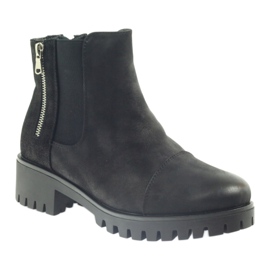Bottes d'hiver noires Filippo 474 pour femmes d'hiver le noir 1