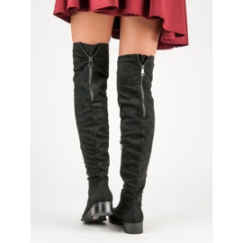 Seastar Cuissardes en daim noir le noir 7