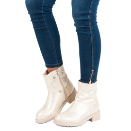 SDS Bottes pour femmes à la mode brun 1