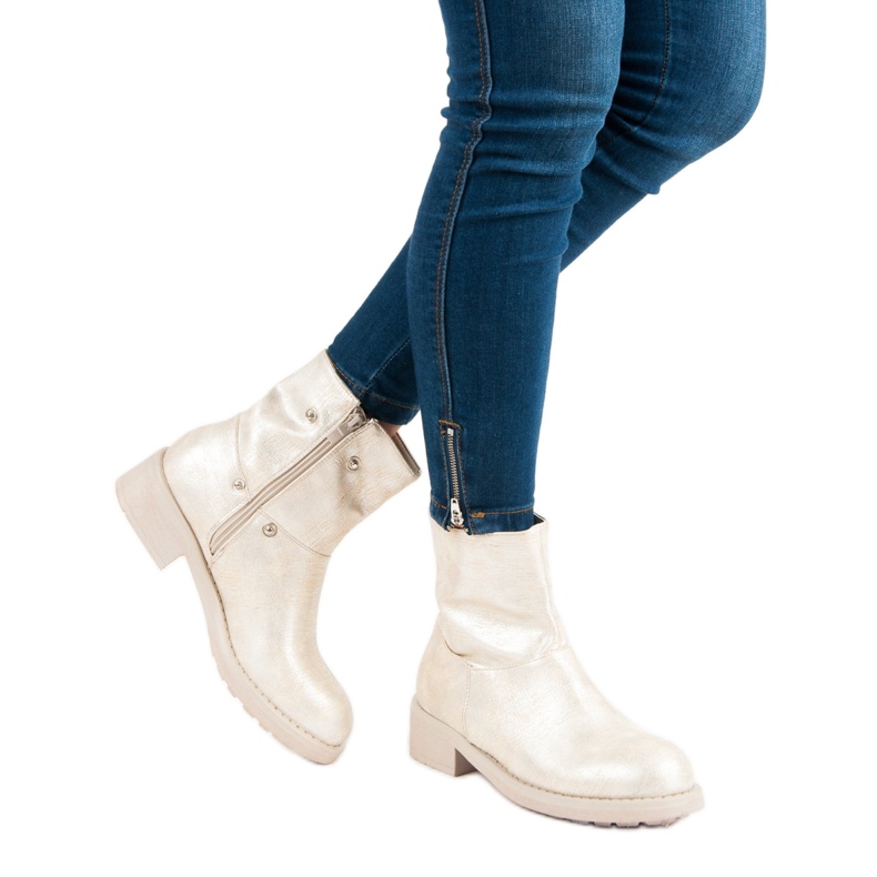 SDS Bottes pour femmes à la mode brun 2