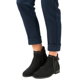Super Me Bottes d'automne basses le noir 2