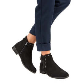 Super Me Bottes d'automne basses le noir 1