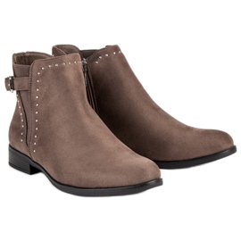 Super Me Bottes d'automne basses brun 3