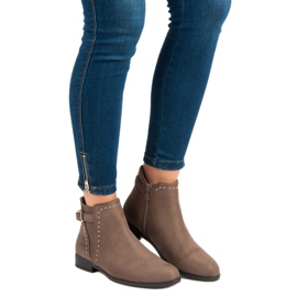 Super Me Bottes d'automne basses brun 4