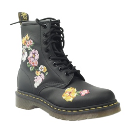 Dr. Martens Bottes de combat 1460 Vonda II le noir 1