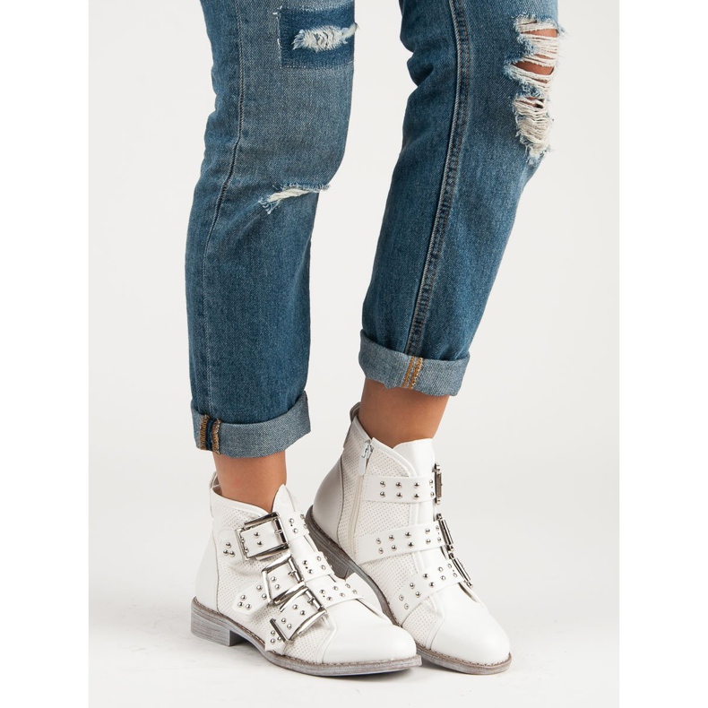 Sweet Shoes Bottes blanches 2