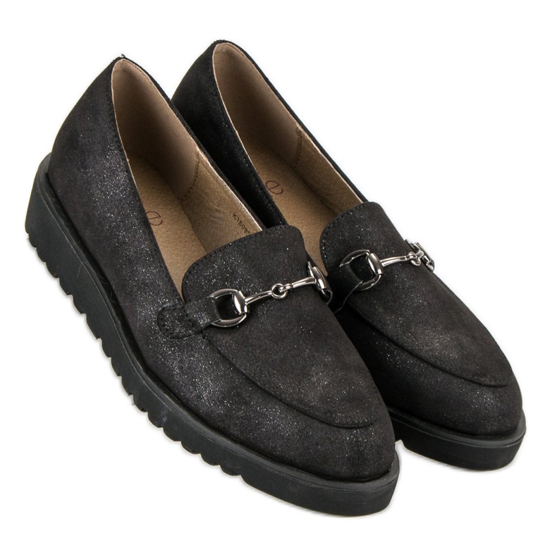 Kylie Mocassins élégants noir 2